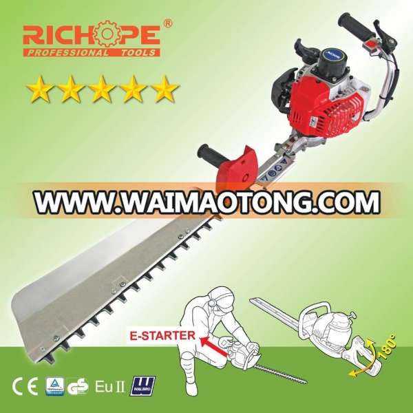 Single Blade Gasoline hedge trimmer 2-stroke power 22.5cc